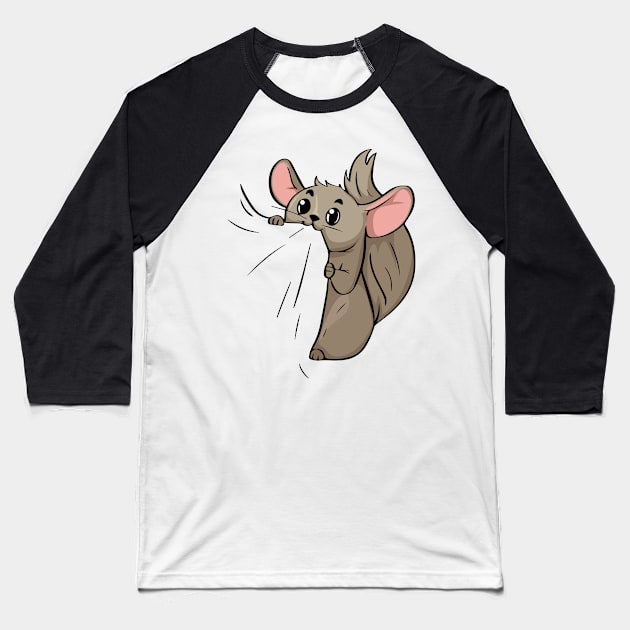 Cute Chinchilla Hamster Pet Owner Rodent Gift Baseball T-Shirt by ChrisselDesigns